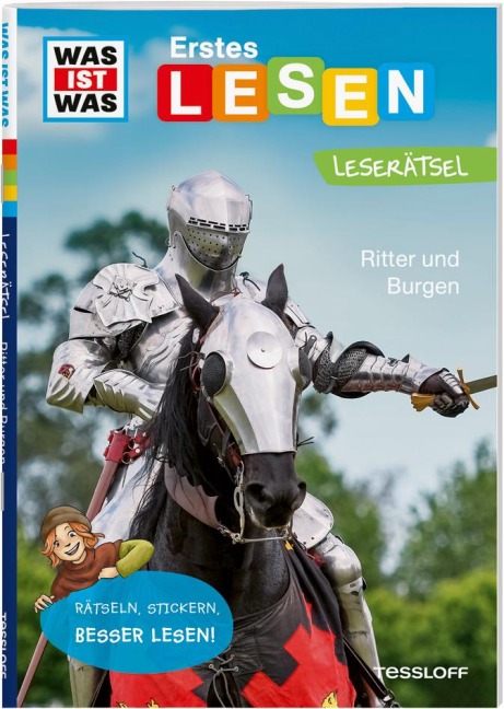 WAS IST WAS Erstes Lesen - Leserätsel Ritter und Burgen