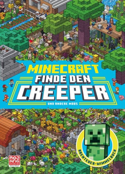 Minecraft Finde den Creeper Wimmelbuch