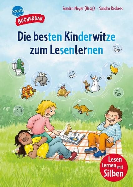Bücherbär - Die besten Kinderwitze zum Lesenlernen