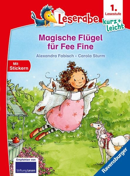 Leserabe 1. - Magische Flügel für Fee Fine